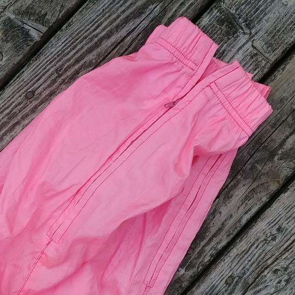 Vintage hot pink wind pants - Picture 3 of 8